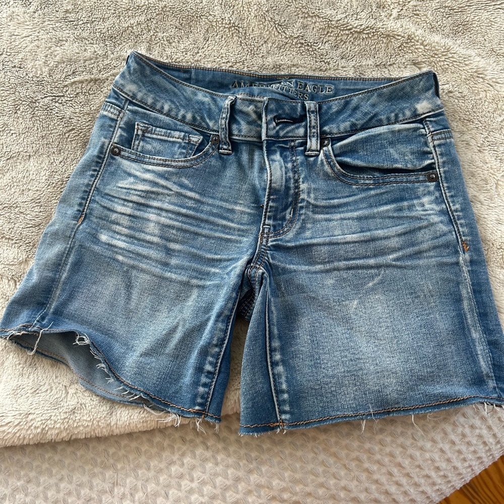 American eagle denim shorts